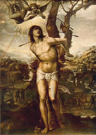 Martyrdom of Saint Sebastian, by Il Sodoma, c. 1525 Martyrdom of Saint Sebastian, by Il Sodoma, c. 1525