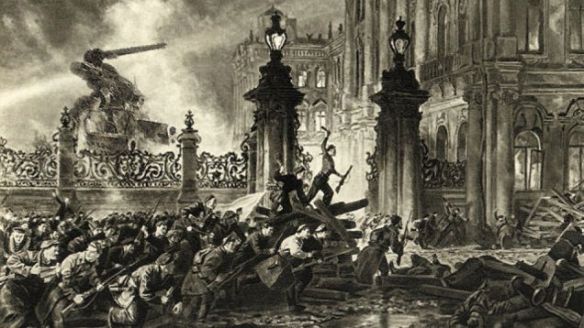 October Revolution with robots