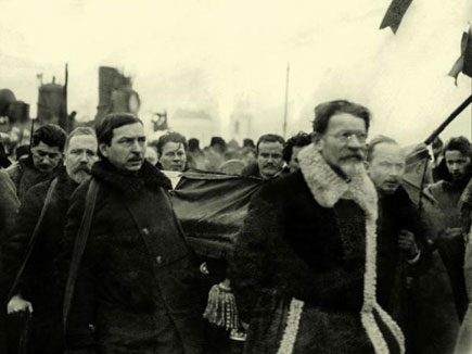 Lenin's funeral, 21 January 1924