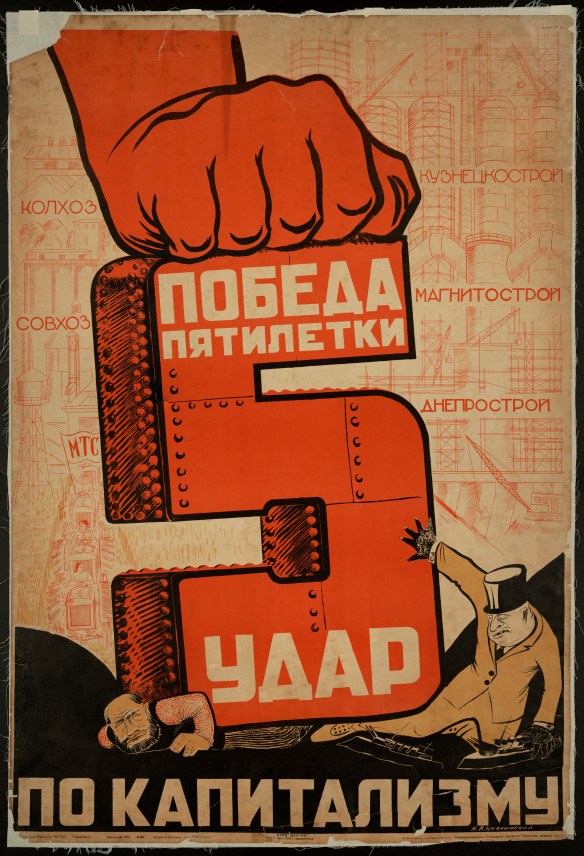 N.V. Tsivchinskii, The Victory of the Five Year Plan is a Strike Against Capitalism, 1931